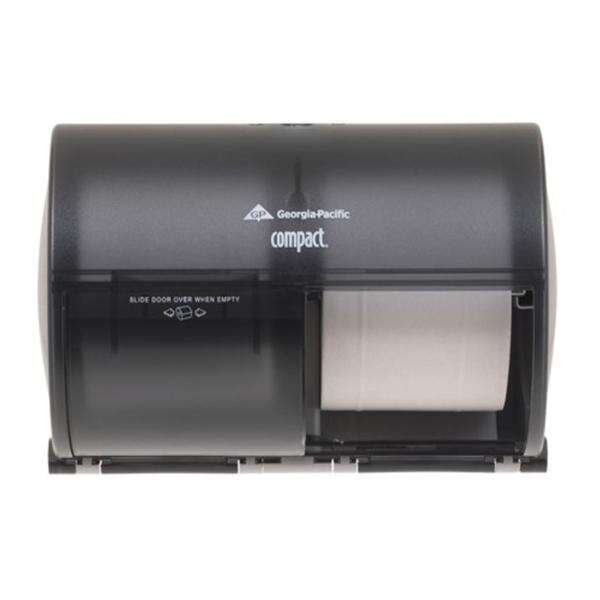 Dispenser Tissue Compact Translucent Smoke Grey Ea